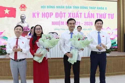 Đồng Tháp bầu bổ sung hai ủy viên UBND tỉnh