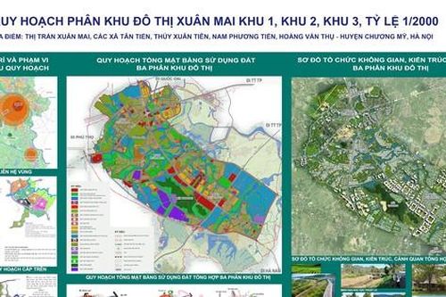 Công bố đồ án quy hoạch đô thị Xuân Mai: Phát triển nhà thấp tầng, không san lấp ao hồ