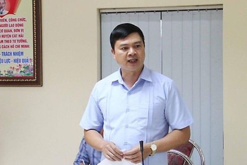 Chủ tịch UBND huyện Cát Hải bị phê bình 2 lần trong tháng