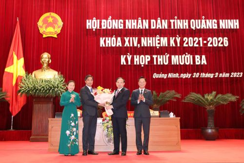 Bí thư TP Hạ Long giữ chức Phó Chủ tịch UBND tỉnh Quảng Ninh