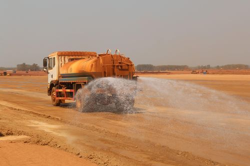 Đồng Nai: Xử lý ô nhiễm bụi tại sân bay Long Thành