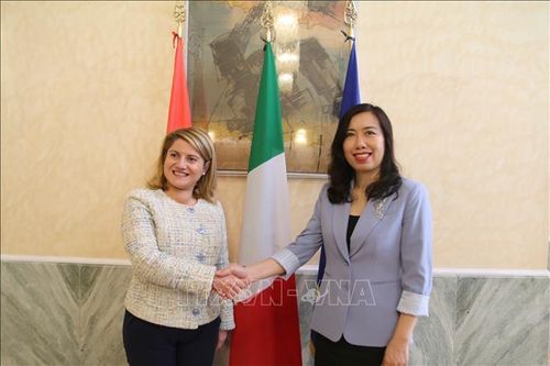 Việt Nam và Italy nhất trí phương hướng thúc đẩy quan hệ đối tác chiến lược