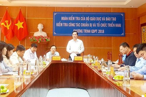 Bộ Giáo dục và Đào tạo kiểm tra việc triển khai Chương trình giáo dục phổ thông 2018 tại An Giang