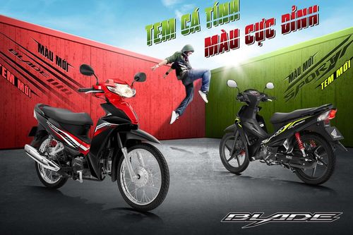 Honda ra mắt phiên bản 2023 của mẫu xe số Blade