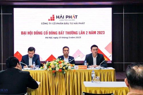 Lùi giờ họp đợi cổ đông, Hải Phát tổ chức thành công ĐHĐCĐ bất thường lần 2
