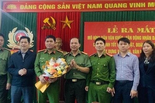 Mô hình dân vận khéo xây dựng khối đại đoàn kết nhân dân, phát triển phong trào bảo vệ ANTQ