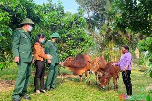 Góp phần đổi thay nơi vùng biên