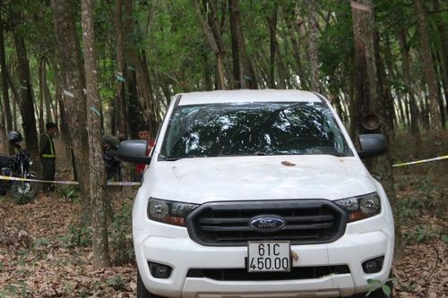 Giám đốc người Trung Quốc nghi sát hại nữ kế toán, bỏ xe trong rừng cao su