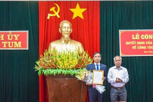Kon Tum: Bí thư Tỉnh đoàn được bổ nhiệm Chánh văn phòng Tỉnh ủy