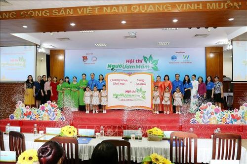 Hội thi 'Người ươm mầm' cho giáo viên mầm non ngoài công lập ở TP Hồ Chí Minh