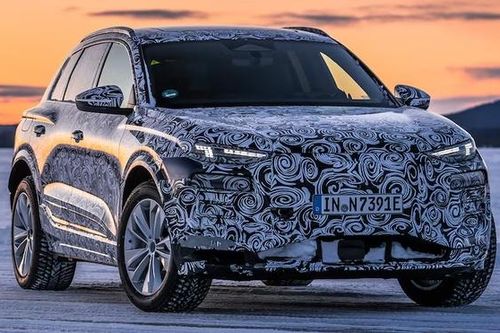Hé lộ hình ảnh thử nghiệm thực tế của Audi Q6 e-tron