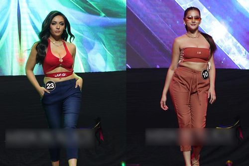 Thí sinh Hoa hậu Philippines lộ 'bé mỡ' khiến fan thở dài: Mặt đẹp có gánh nổi không?