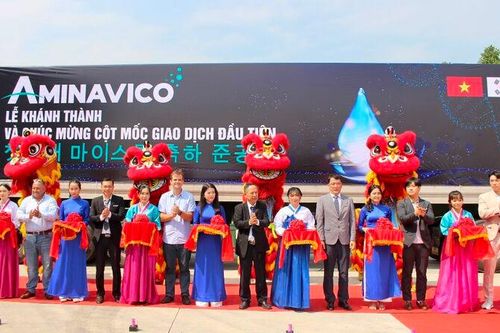 Khánh thành Nhà máy Aminavico, triển khai giai đoạn 2