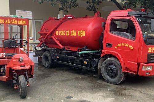 Ra mắt các mô hình xe chữa cháy mini độc đáo