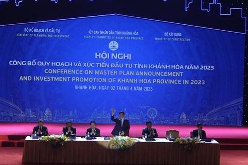 Khánh Hòa công bố quy hoạch và xúc tiến đầu tư năm 2023