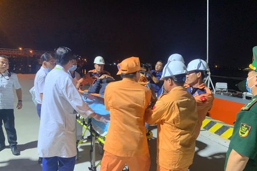Một thuyền viên Philippines được cứu nạn kịp thời trên vùng biển Khánh Hòa