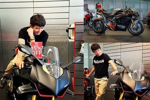Đại gia Minh Nhựa chi gần 1,4 tỷ đồng tậu Ducati Panigale V4 SP2