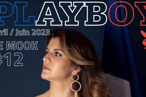 Nữ chính trị gia Pháp gây tranh cãi khi lên bìa tạp chí Playboy