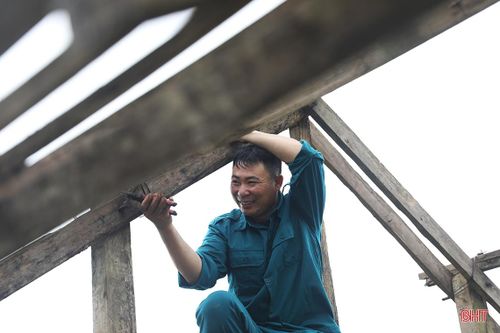 TX Kỳ Anh huy động hơn 500 người hỗ trợ 2 xã xây dựng nông thôn mới nâng cao