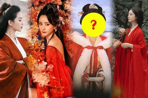 Cùng diện tạo hình hồng y rực rỡ, Dương Mịch – Triệu Lệ Dĩnh bỗng lép vế trước một đàn em lứa 95