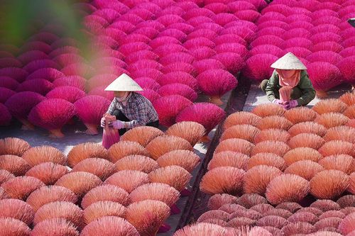 Giữ nghề làm hương truyền thống