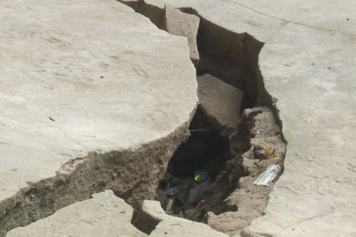 Sa Đéc: Xuất hiện vết nứt mới cách vị trí sạt lở cũ 150m