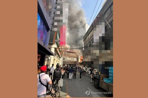 Hàn Quốc: Cháy tòa nhà thương mại 14 tầng tại Incheon