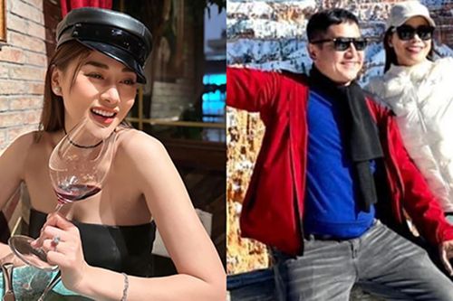 Phương Oanh gợi cảm ăn tối, Chí Trung bên bạn gái ở trời Tây