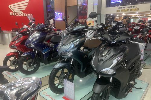Giá xe máy Honda tăng đến 2 triệu đồng dù sức mua giảm