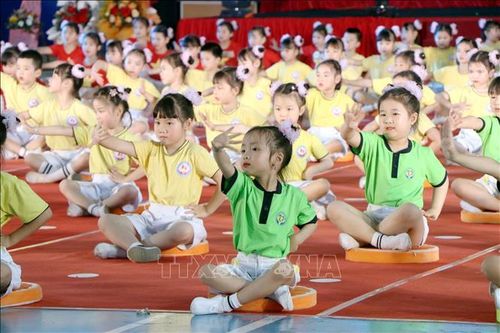 Tạo sân chơi trải nghiệm và sáng tạo cho trẻ mầm non
