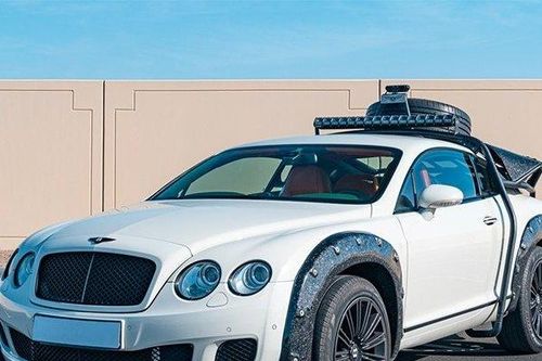 Dân chơi độ lại hoàn toàn chiếc Bentley Continental GT thành xe Offroad