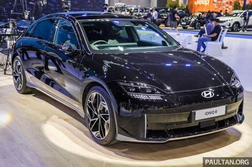 Cận cảnh Hyundai Ioniq 6 EV vừa ra mắt tại Thái Lan