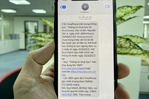Thuê bao di động đăng ký bằng chứng minh thư cũ vẫn hoạt động bình thường