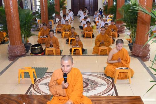Bình Phước: Lễ tưởng niệm Hòa thượng Giác Đính tại tịnh xá Ngọc Chơn