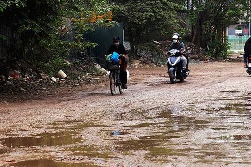Con đường sình lầy ám ảnh người dân Thủ đô suốt nhiều năm