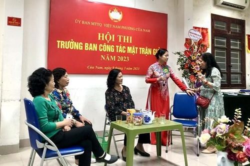 Nâng cao chất lượng đội ngũ cán bộ Mặt trận cơ sở