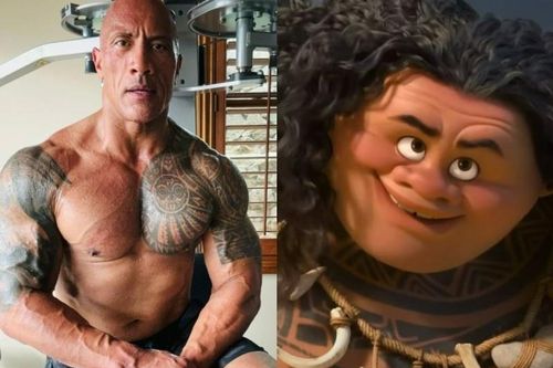 The Rock đóng vai á thần của Disney