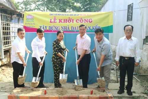 An Giang khởi công xây dựng nhà 'Đại đoàn kết' cho hộ nghèo