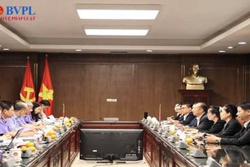 Đoàn đại biểu VKSND tối cao Lào làm việc với VKSND tối cao Việt Nam