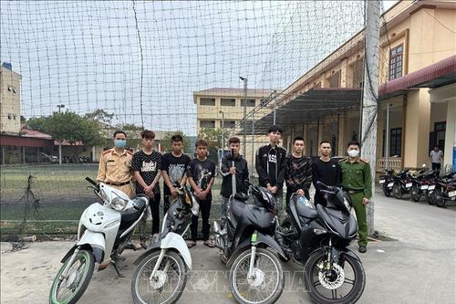 Hải Dương: Tạm giữ nhóm thanh niên mang hung khí đi đánh nhau