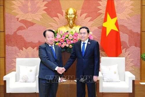 Phó Chủ tịch Thường trực Quốc hội Trần Thanh Mẫn tiếp Tổng Thư ký Thượng viện Campuchia
