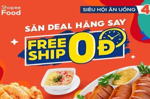 Ăn phủ phê với các món ngon tại '4.4 - Siêu hội ăn uống' của ShopeeFood