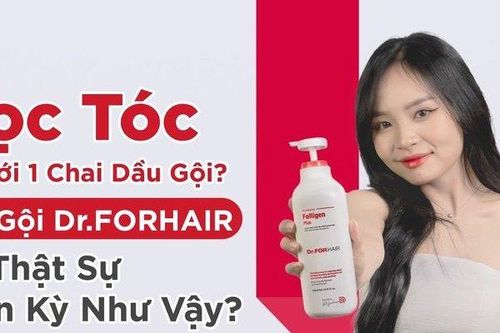 Mọc tóc chỉ với 1 chai dầu gội? Dầu gội Dr.FORHAIR có thật sự thần kỳ?