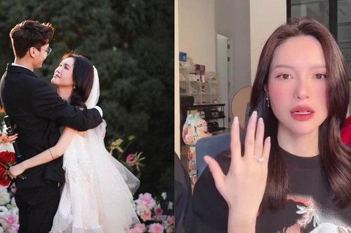 Vừa được tình trẻ cầu hôn chưa bao lâu, Lucie Nguyễn bất ngờ đề cập đến chuyện tháo nhẫn
