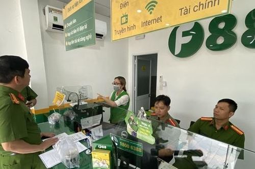 Đồng loạt kiểm tra các điểm giao dịch của F88 tại Bà Rịa - Vũng Tàu