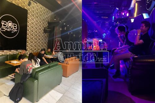 Kiểm tra quán Pub Bob Lounge, phát hiện hơn chục 'dân chơi' đang hít 'bóng cười'