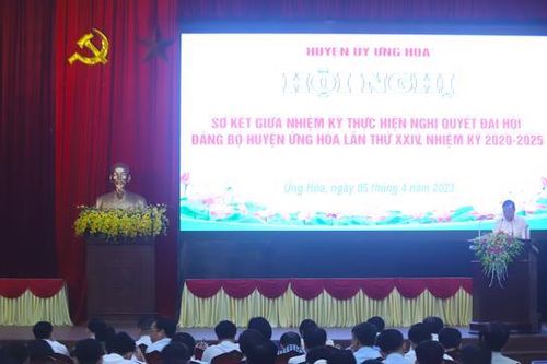Huyện Ứng Hòa: Tập trung làm tốt công tác quy hoạch, quản lý đất đai