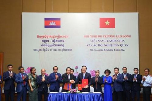 Thúc đẩy triển khai hợp tác lao động Việt Nam-Campuchia