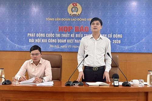 Phát động thi thiết kế biểu trưng và tranh cổ động Đại hội XIII Công đoàn Việt Nam