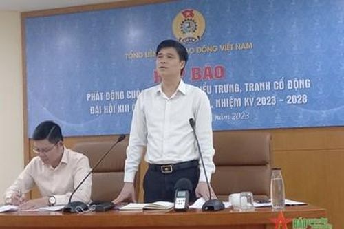 Phát động Cuộc thi thiết kế Biểu trưng và tranh cổ động Đại hội XIII Công đoàn Việt Nam